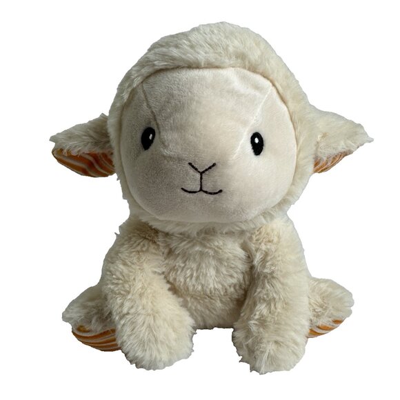 Spark Create Imagine Lamb Rattle Plush & Homerbest Black Bunny Rabbit Plush - Picture 3 of 12